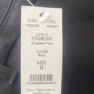 WHBM black pants brand new